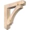 Ekena Millwork Imperial Arts and Crafts Smooth Bracket w/ Offset Brace, Douglas Fir, 7 1/2"W x 36"D x 36"H BKT0806X36X36IMP03SDF - alternate 1